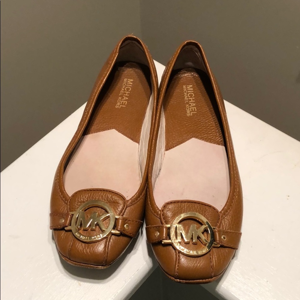 Michael Kors Leather Flats